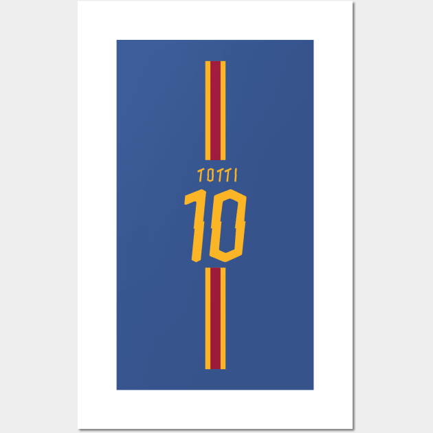 Totti Third jersey 2020 Wall Art by Alimator